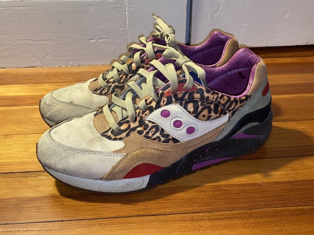 saucony leopard