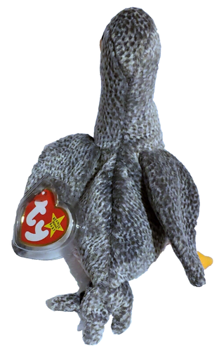 TY ORIGINALE BEANIE BABY 1999 - Honks the Goose - 6"" - Foto 3 di 9