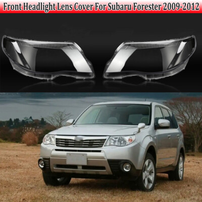 Paar Für Subaru Forester 2009 2010 2011 2012 Scheinwerferglas Linsen Abdeckung
