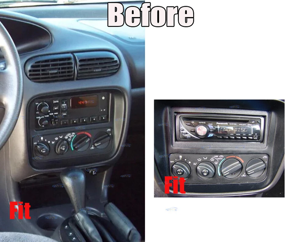 For 1996 1997 1998 1999 Plymouth Breeze Android 14 Carplay Car Stereo Radio GPS Foto 3 de 4