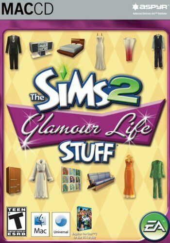 Los Sims 2 Glamour Life Stuff Mac Nuevo en Caja - Imagen 4 de 8