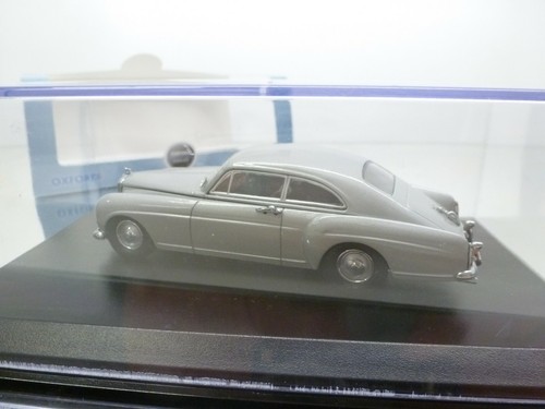 OXFORD BCF001 BENTLEY S1 CONTINENTAL FASTBACK - SHELL GREY 1:43 - GOOD IN BOX - Picture 6 of 6