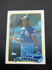 Bo Jackson - 1989 Topps #540 - Royals Baseball Card