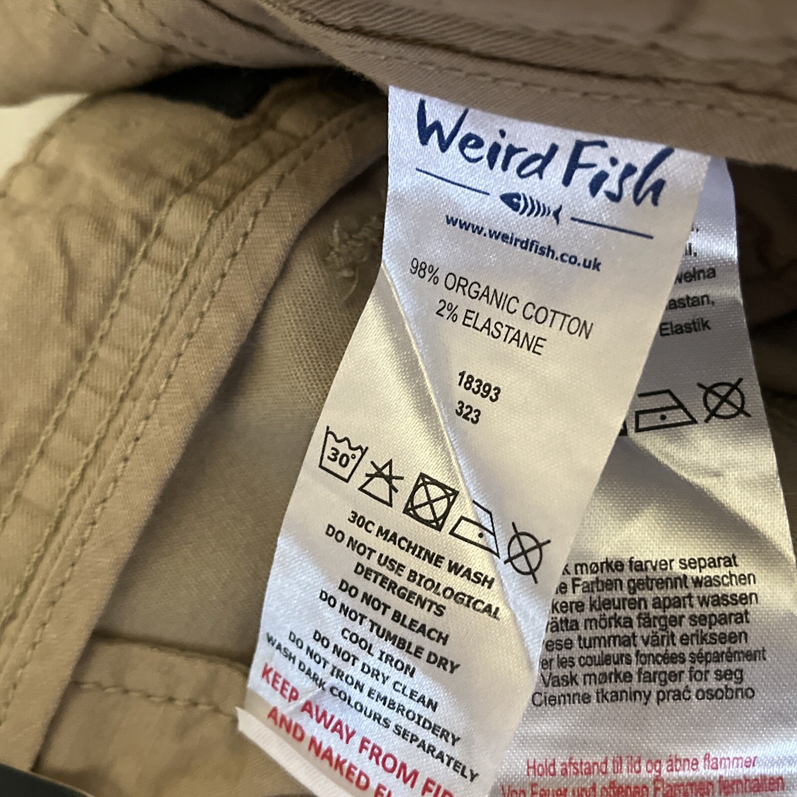 Weird Fish Men Cargo Short 46 image 5