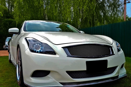 For Infiniti G37 2008-2013/Q60 2014-2015 2-Door Front Bumper Honeycomb Grille - Bild 11 von 11