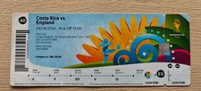 Ticket 2014 Costa Rica vs. England World Cup 2014 #40 26940