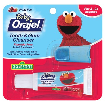 baby orajel tooth & gum cleanser