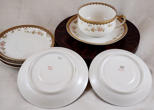 Haviland & Co Limoges France The Valmont Cup &(6) piattini - Foto 3 di 10