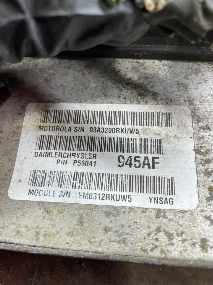 Jeep Wrangler 2002 módulo de control del motor 4,0 L ECU ECM L1374 DG fabricante original Foto 4 de 4