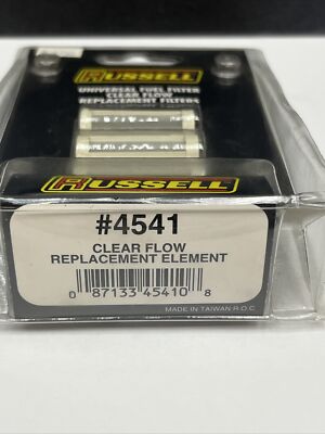 RUSSELL CLEAR FLOW FUEL FILTERS 3-PACK FXD SOFTAIL DYNA