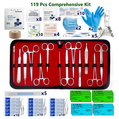 EMT 1st Emergency Responder First Aid Kit  Medical Trauma Bag for Disaster   NEW