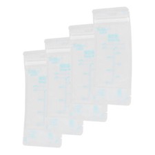 30pcs Breast Milk Storing Bags Food Grade PET PE Material Measuring Scale Zipper