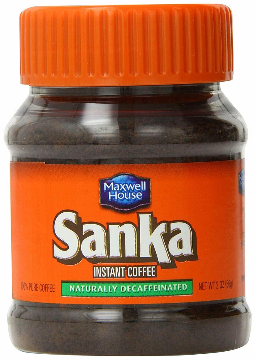 Sanka Instant Decaf Coffee Blend (2oz Canisters, pack of 12 Sanka Instant Decaf Coffee Blend (2oz Canisters, pack of 12