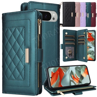 Hülle Für Google Pixel 7 8 9 Pro XL 8A 7A Handy Tasche Leder Wallet Case Magnet