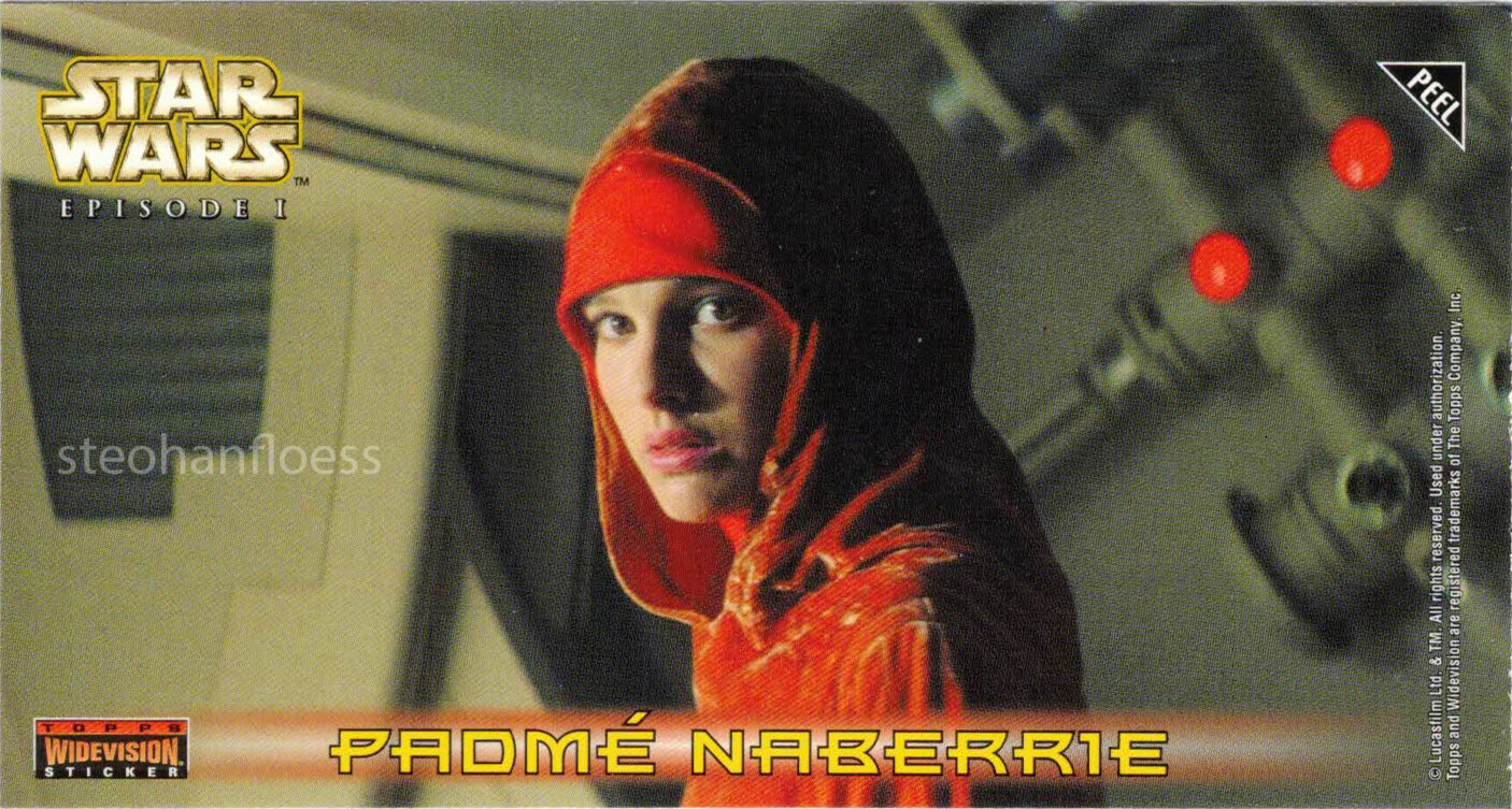 Topps Star Wars Episode I The Phantom Menace Widevision Sticker You Pick - Picture 8 of 15