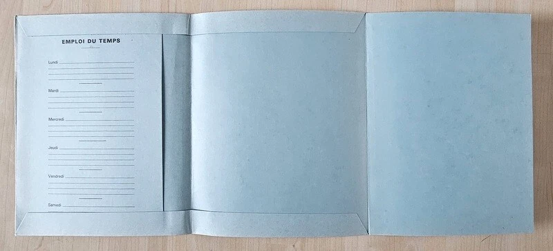 PROTEGE-CAHIER "Outre Mer" AIR FRANCE CONCORDE EXCELLENT ETAT - Photo 2/2