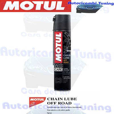 1 x 400 ML Fett Spray Für Kette Motorrad MOTUL C3 Chain Lube Off Road Und Quad