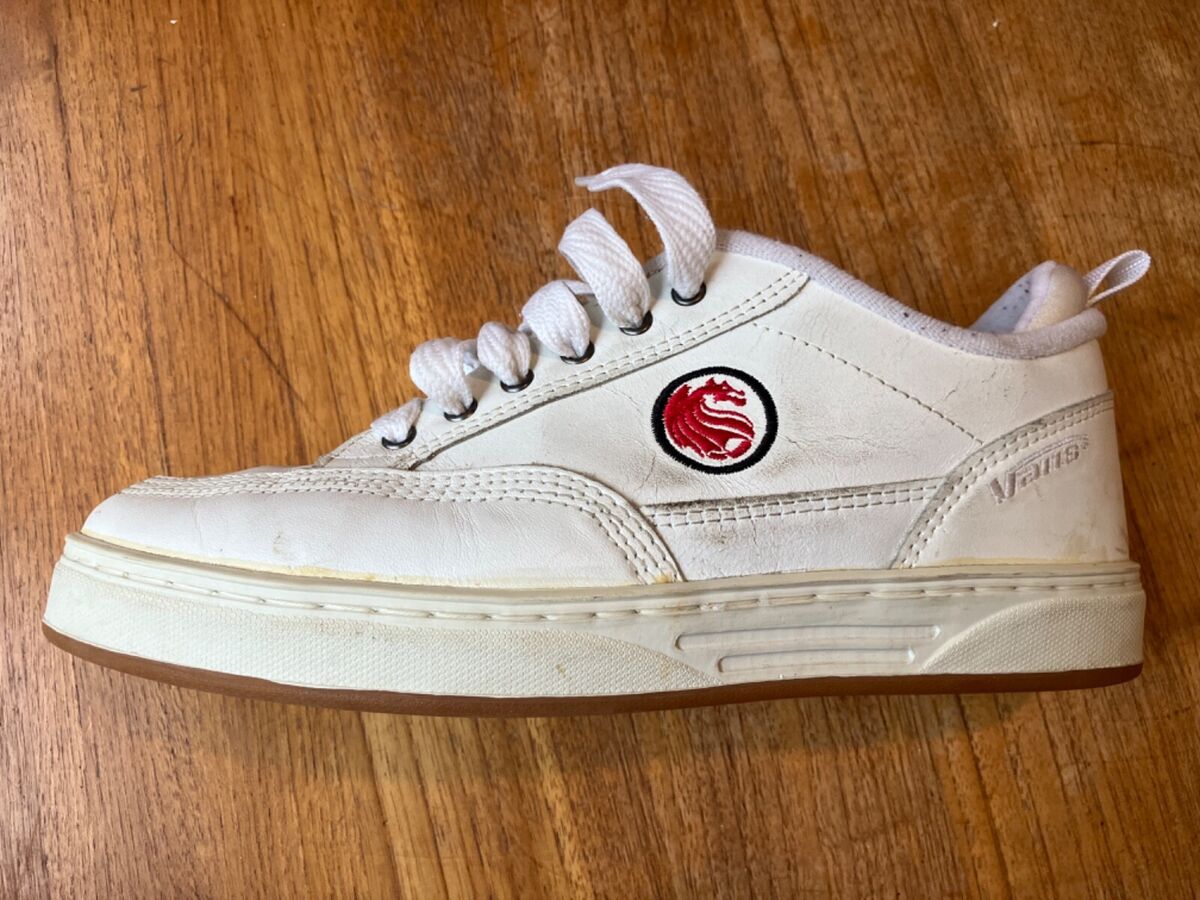 Vintage 1997 Vans Steve Caballero White Cab collectable item Vintage 1997 Vans Steve Caballero White Cab collectable item