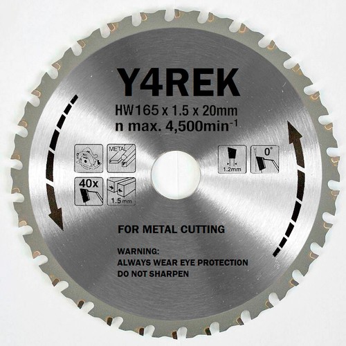 20mm 40T Metal Cutting TCT Saw Blade 