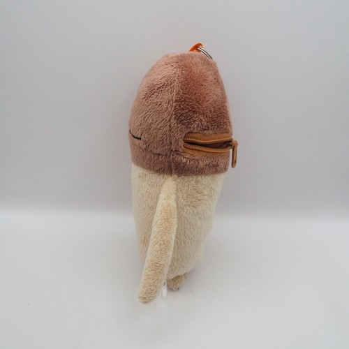 Nameko Mushroom C0105 Zipper Bag Pouch Beeworks/Success Plush 7" Toy Doll Japan - Picture 3 of 8