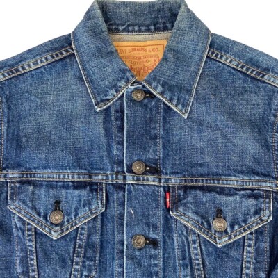 VTG 90s LEVIS BIG E JAPANESE TYPE 3 TRUCKER DENIM JACKET