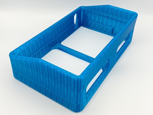 Case For Roland MC-101. 3D Printed Rubber Protective Case. Teal - Picture 6 of 12