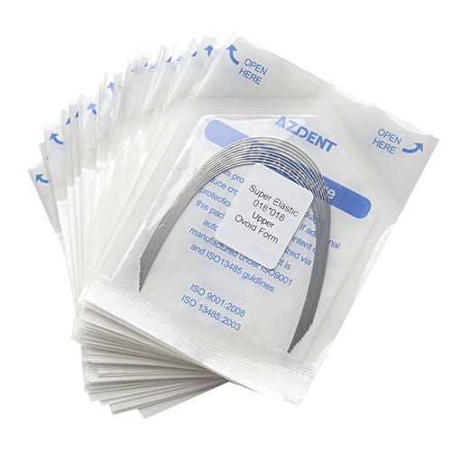 Dental Orthodontic Arch Wire Wires Oval Form Stainless Steel Round/Rectangular - Photo 138/208