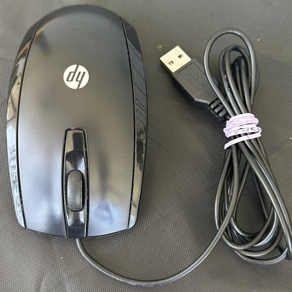 HP Mouse Model MSU0923 Wired USB Connection, Tested - Image 2 of 4