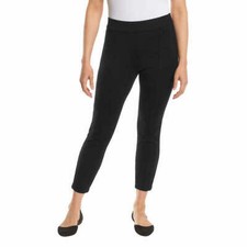 Anne Klein Ladies' Ponte Pant, Black, M NWT