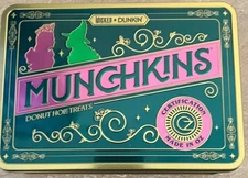 Dunkin Donuts  x Wicked Munchkin Limited Edition Tin