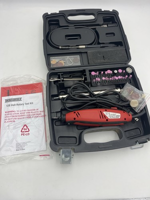 #ad #ad Durabuilt 120V Rotary Tool Kit w Flex Shaft amp; Case Variable Speed $29.75