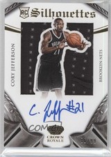 2014-15 Panini Preferred Rookie Silhouettes 86/99 Cory Jefferson #330 Auto 3k8