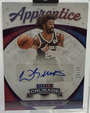 2021-22 Panini Chronicles - Apprentice Signatures Wesley Matthews -Red /25 (AU)
