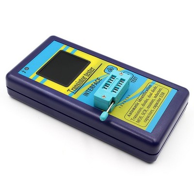 Transistor Tester with Color Display for Accurate Measurements and Evaluation