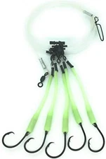 1pcs 1.8M Deep Drop Snapper Rigs Bottom Fishing Rig 3/5 Circle Hooks 6/0#-9/0#