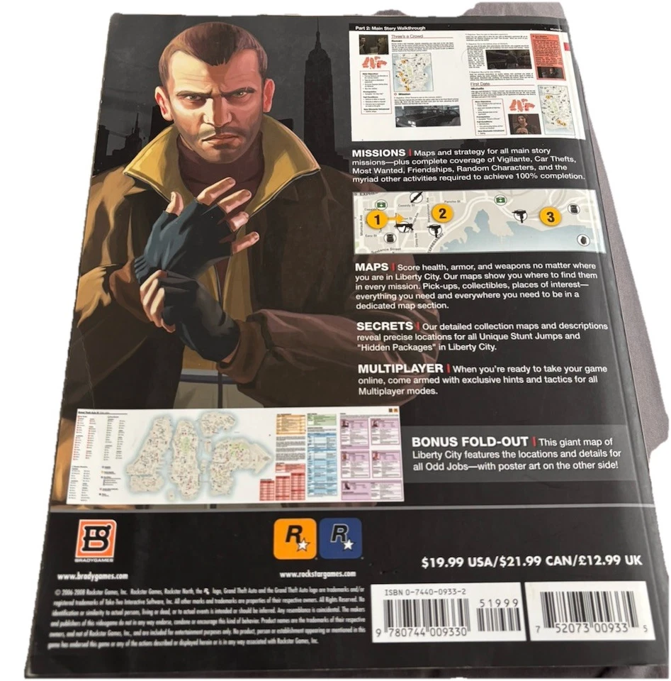 grand theft auto 4 official strategy game guide book brady games - Image 3 of 4