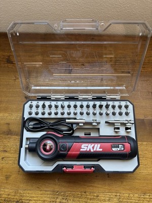 SKIL Twist 2.0 Rechargeable 4V Screwdriver with 35 Piece Bit Kit Used Once