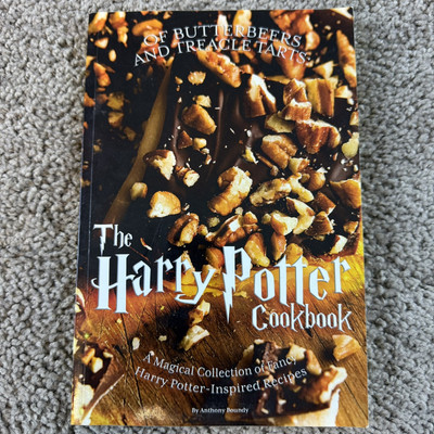 Of Butterbeers & Treacle Tarts: Harry Potter Cookbook Softcover Anthony Boundy