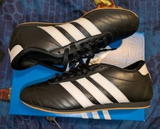 adidas Taekwondo Lace Black White Gum Women's JS1193 Leather Shoes Sz 9 NIB