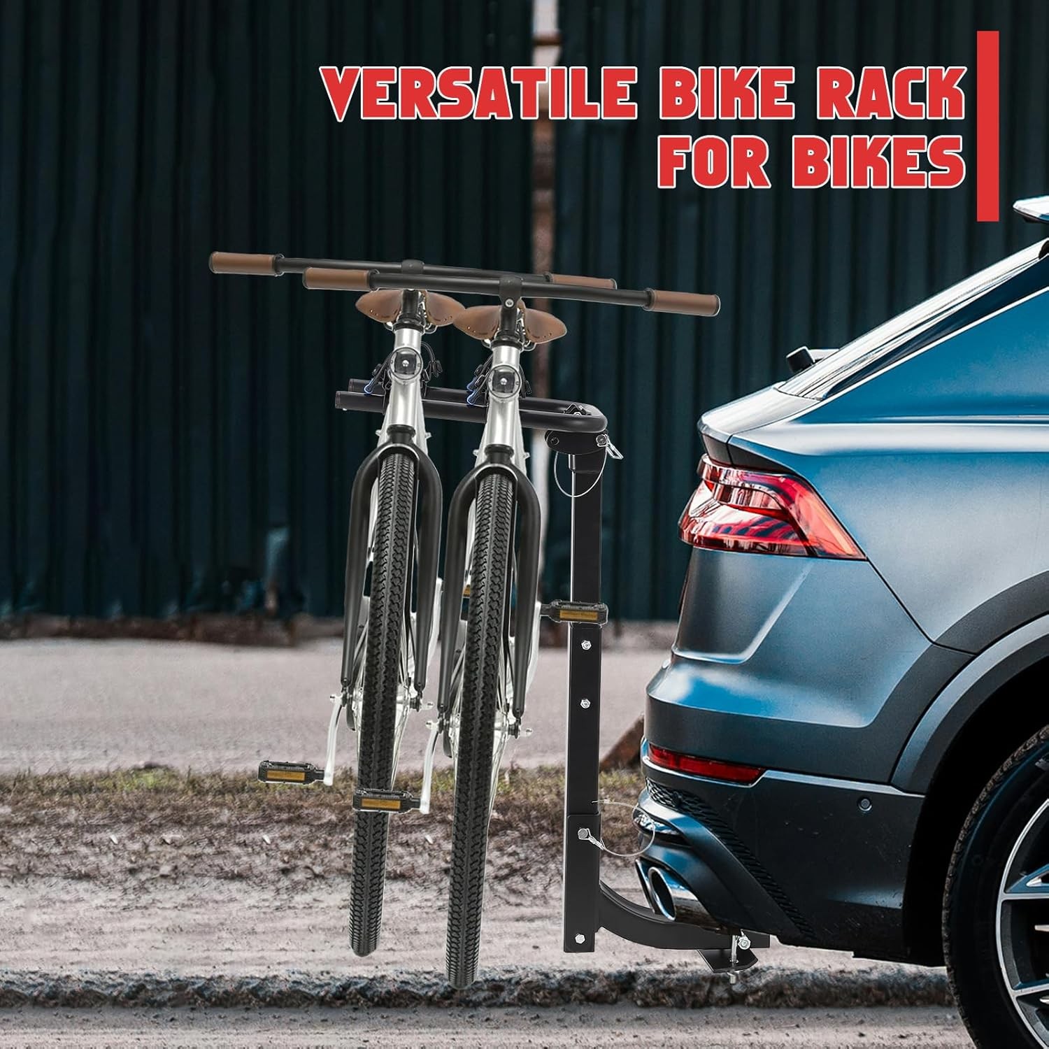 2 Bike Rack Hitch Mount Folding 2" Receiver Bicycle Carrier Rack Car Truck SUV
