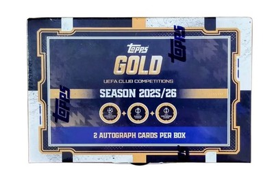 Topps UCC Gold 2025/26 Hobby Box | Ready To Ship | NEU & OVP  