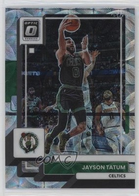 2022-23 Panini Donruss Optic Premium Box Set Prizm 53/249 Jayson Tatum #8 16ze