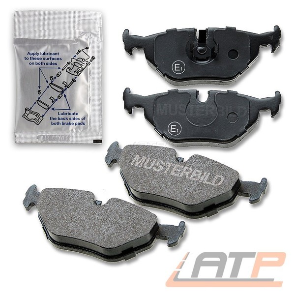 Satz BremsbelÄGe Hinten FÜR Chrysler Crossfire Mercedes C-KLASSE E-KLASSE Clk-image