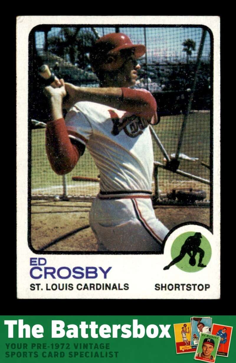 1973 Topps #599 Ed Crosby   VG/VGEX X3785416