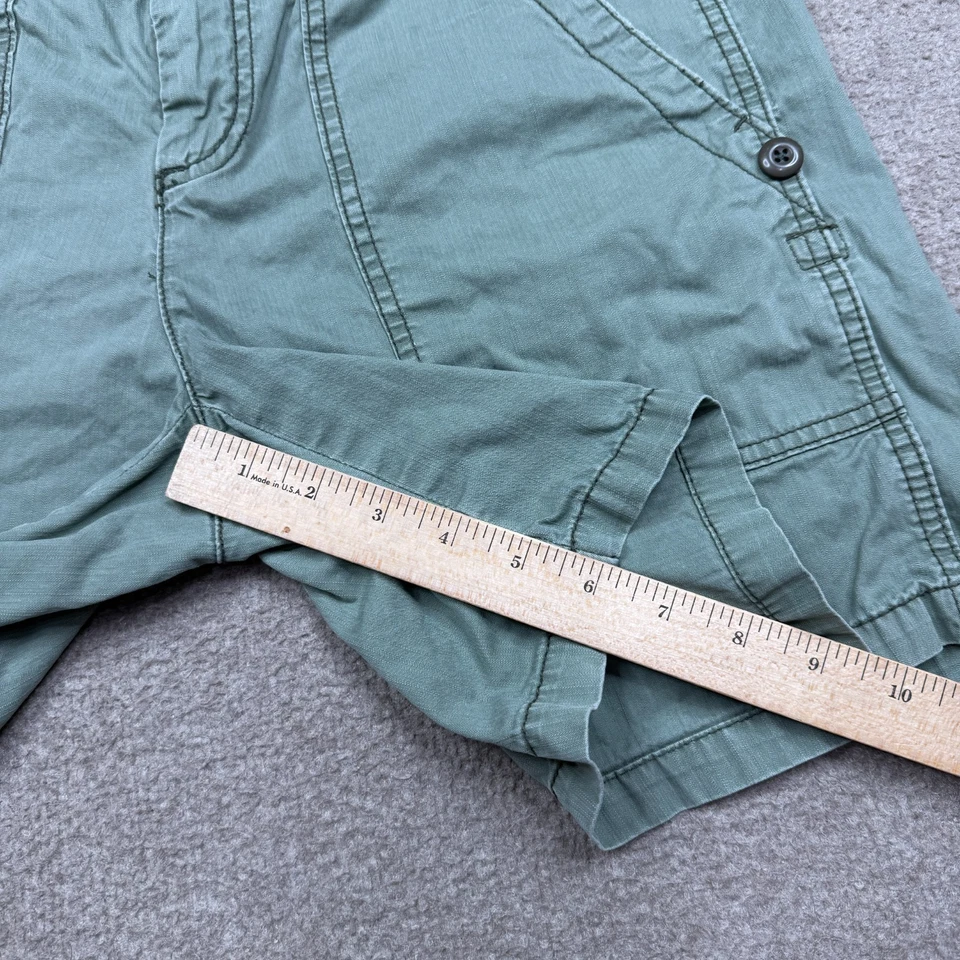 Vintage Polo Ralph Lauren Jeans Co. Pantalones cortos para mujer talla 8 verde cargo bebé muñeca Foto 4 de 4