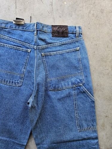 Jeans Beverly Hills Polo Club Carpenter Denim larghi/Y2K nuovi - Foto 2 di 10