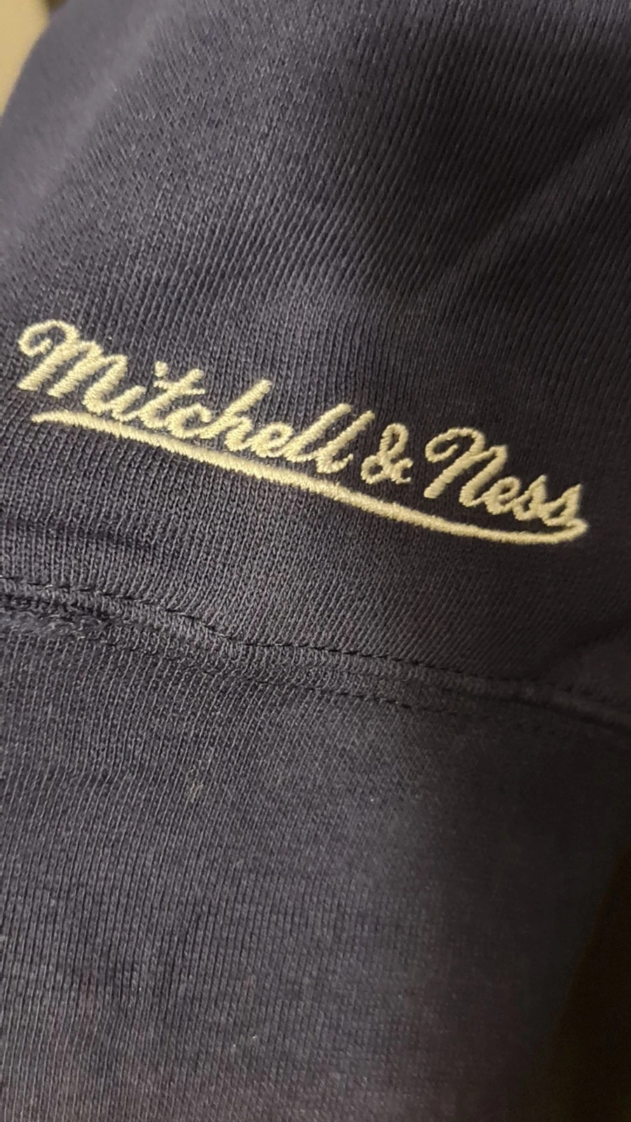 Felpa con cappuccio Mitchell And Ness Chicago White Sox Head Coach 3XL nuova con etichette