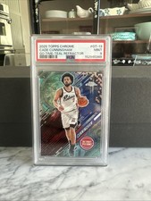 2025 Topps Chrome Cade Cunningham Go Time Teal Refractor /299 #GT-13 PSA 9 MINT