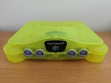 Nintendo 64 (N64) Console Transparent Yellow