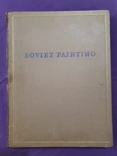 RARE 1939 Soviet Painting Portfolio - 32 Color Reproductions - Socialist Realism